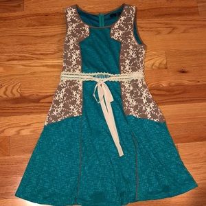 Blue and brown dress. Bought from alterd state